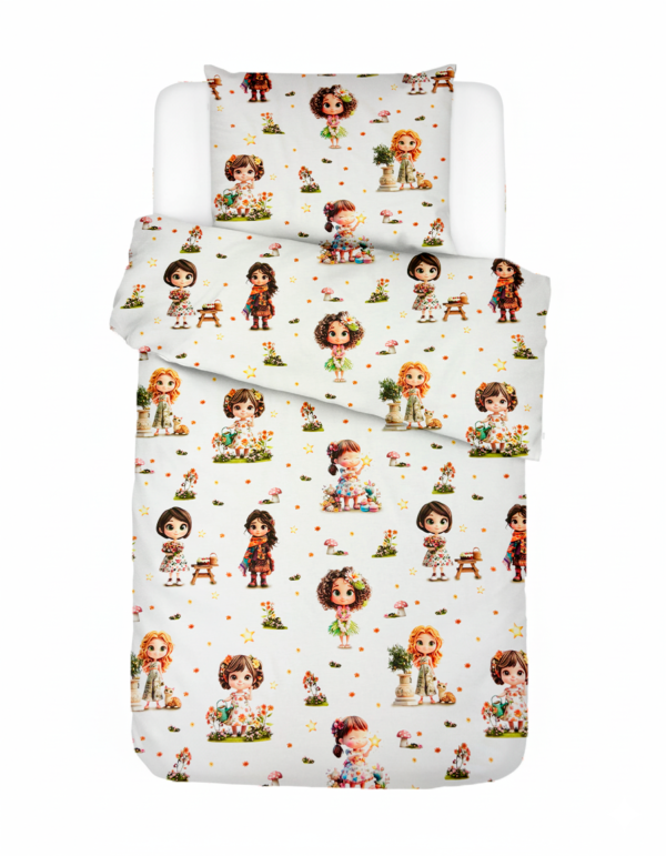 Laste puuvillane voodipesukomplekt Garden Girls