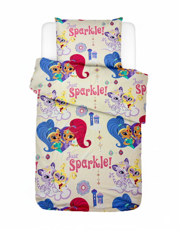 Laste puuvillane voodipesukomplekt Sparkle Princess