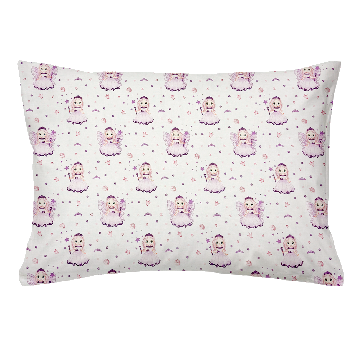 Laste puuvillane padjapüür Lilac Fairies