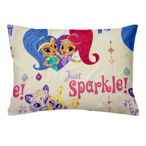 Laste puuvillane padjapüür Sparkle Princess