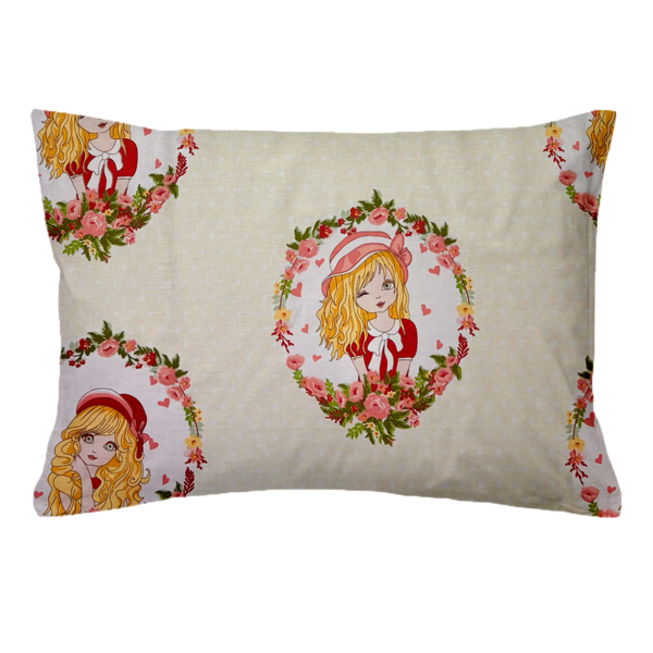 Laste puuvillane padjapüür Vintage Floral  Girls