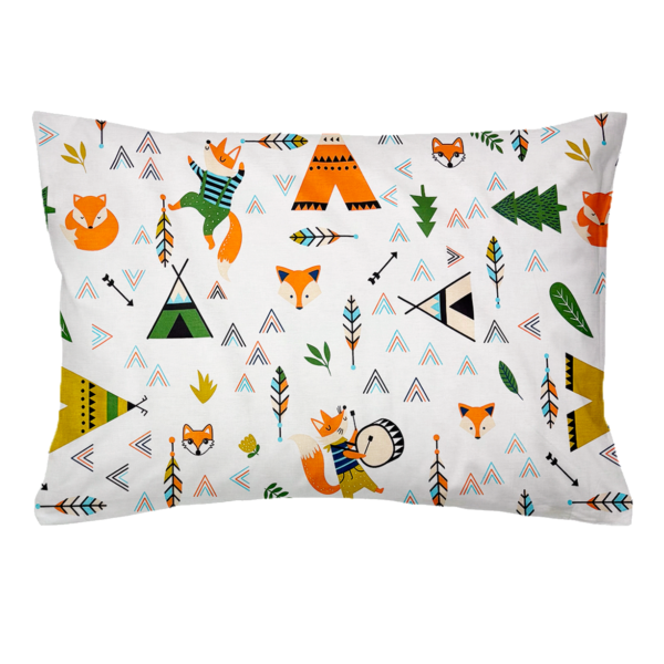 Laste puuvillane padjapüür Woodland Foxes