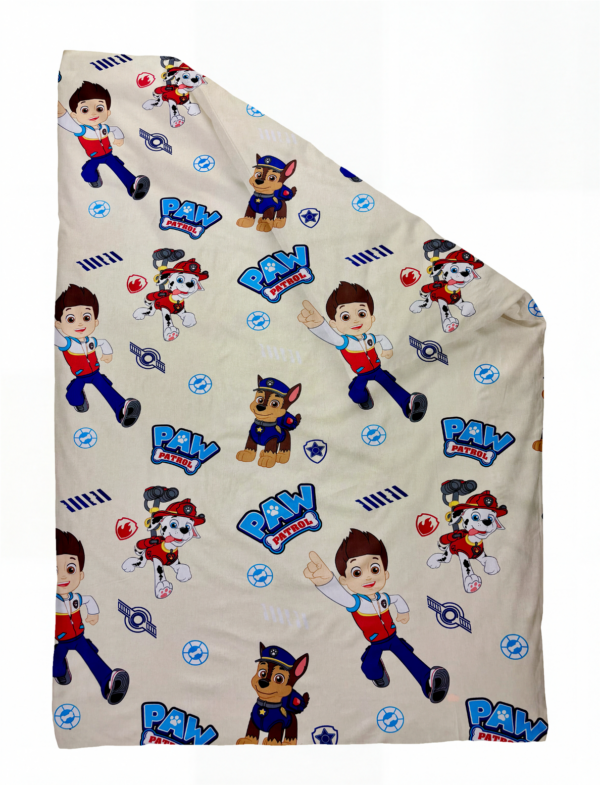 Laste puuvillane tekikott Light Yellow Paw Patrol
