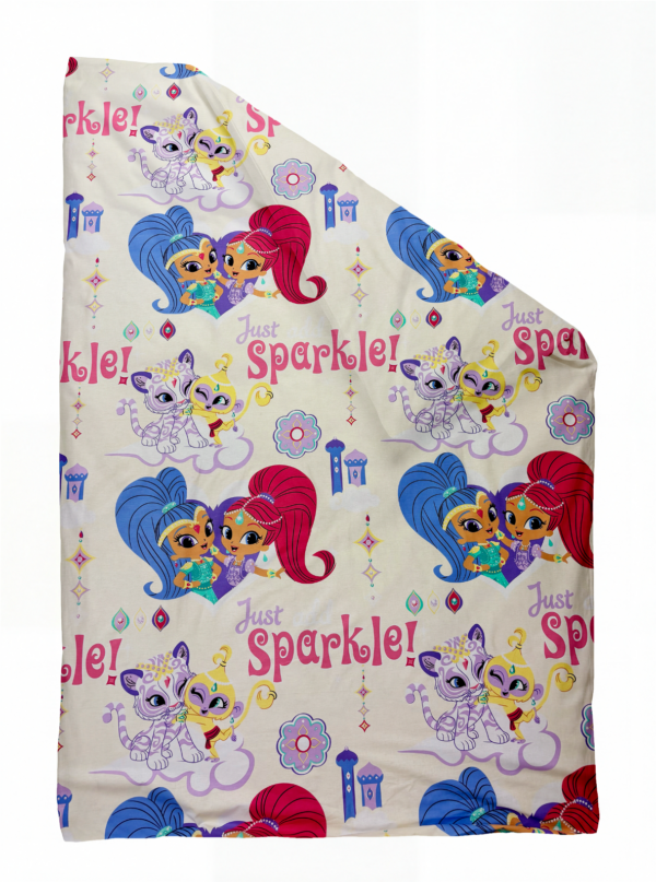 Laste puuvillane tekikott Sparkle Princess