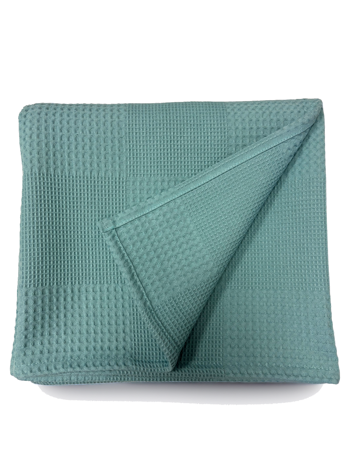Waffle towel Aqua Teal