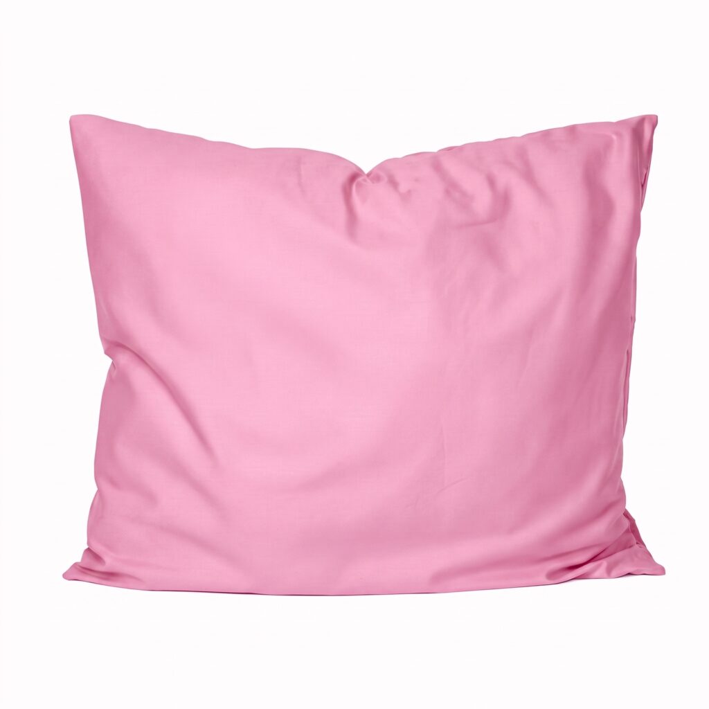 Puuvillasatiinist padjapüür Candy Pink