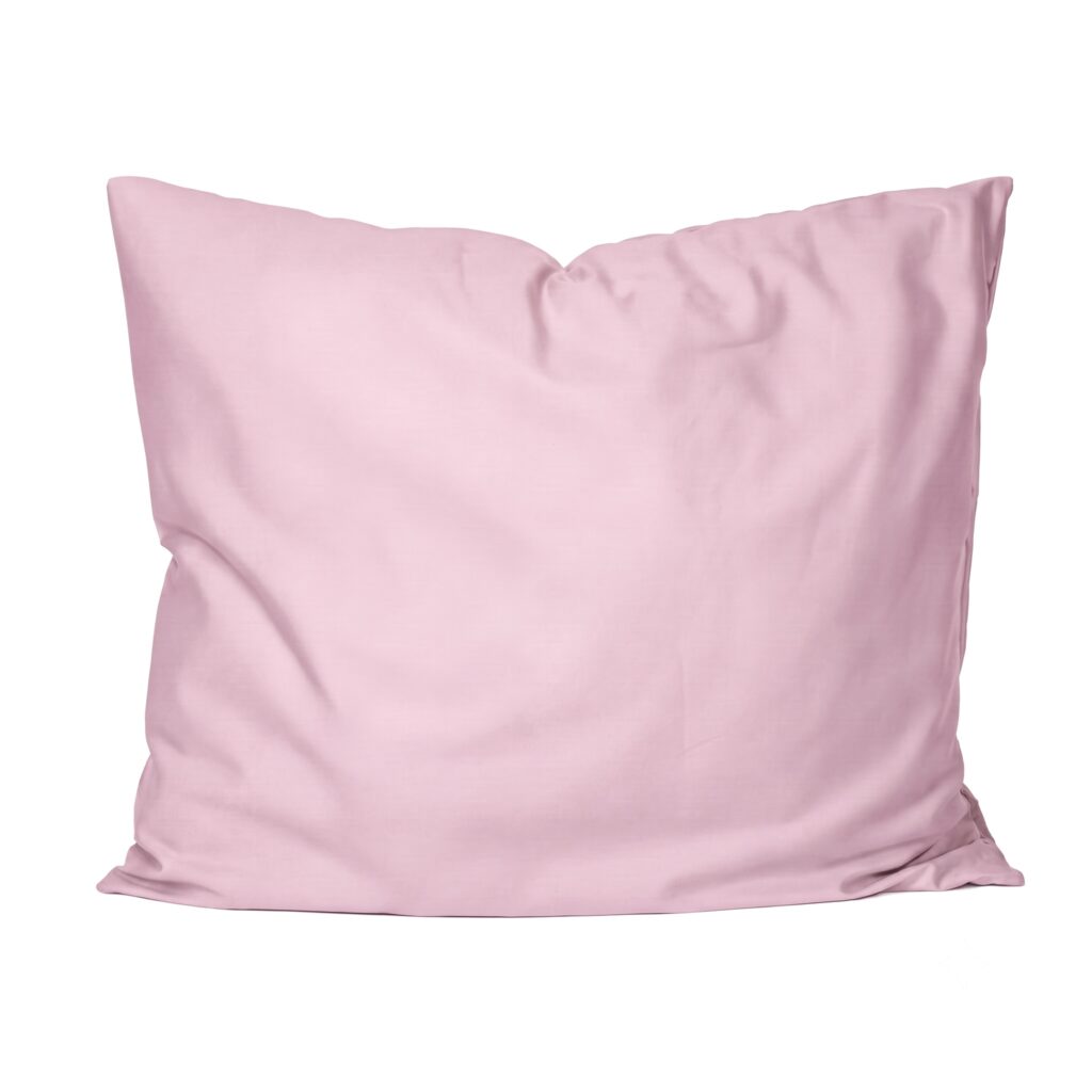 Puuvillasatiinist padjapüür Lilac Rose
