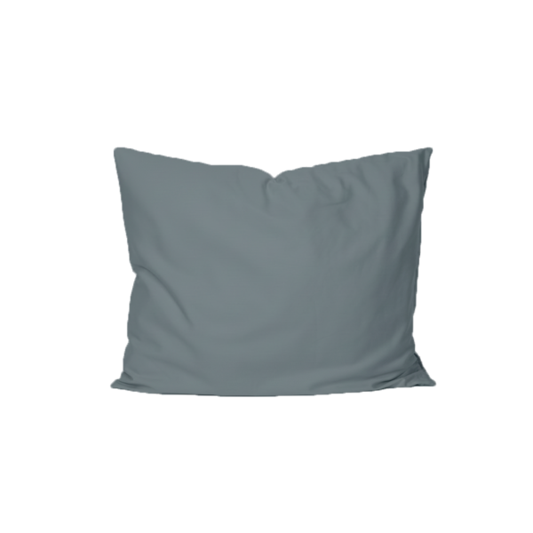 Puuvillasatiinist padjapüür Dusty Blue Grey