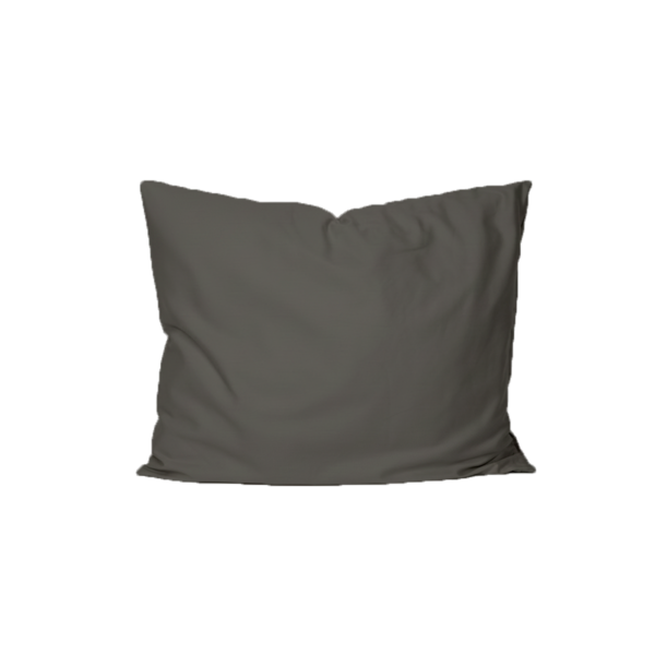 Puuvillasatiinist padjapüür Dusty Dark Grey