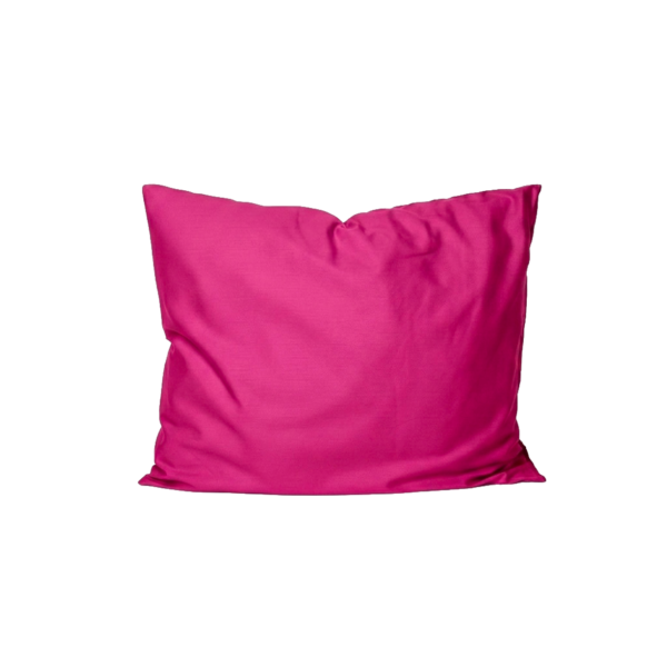 Puuvillasatiinist padjapüür Hot Pink