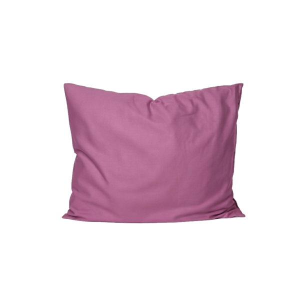 Puuvillasatiinist padjapüür Mauve Rose