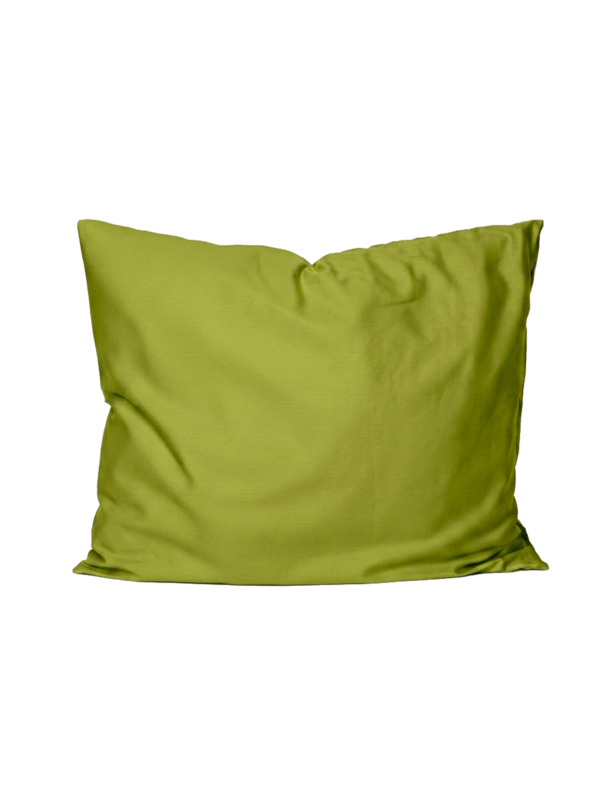 Puuvillasatiinist padjapüür Lime Olive