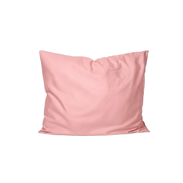 Puuvillasatiinist padjapüür Peach Pink