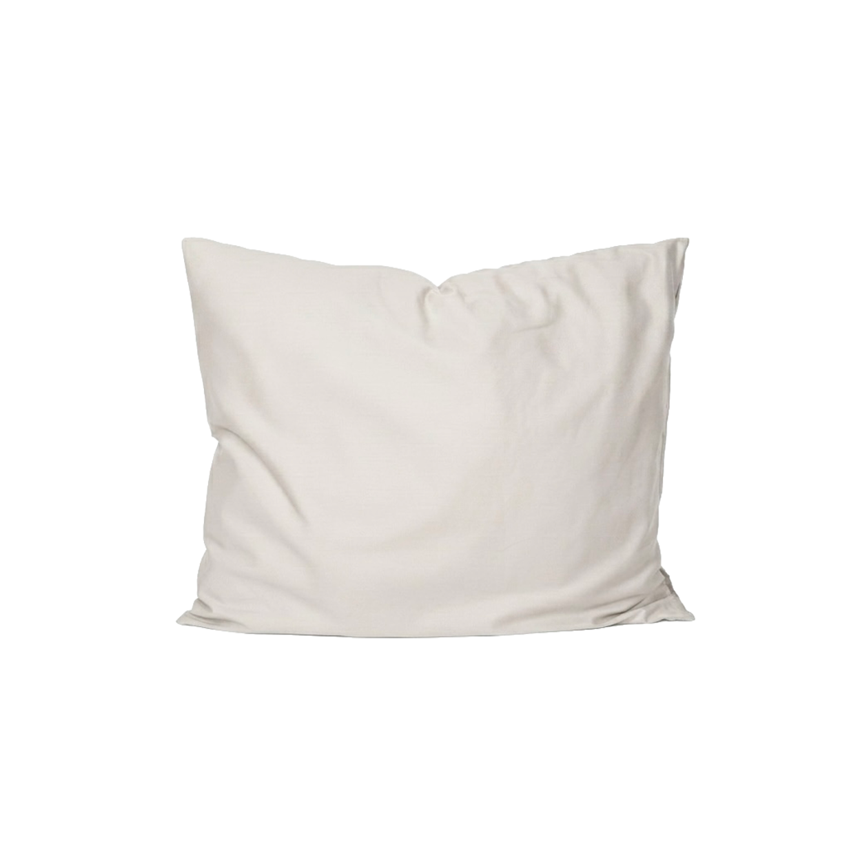 Puuvillasatiinist padjapüür Pearl Grey