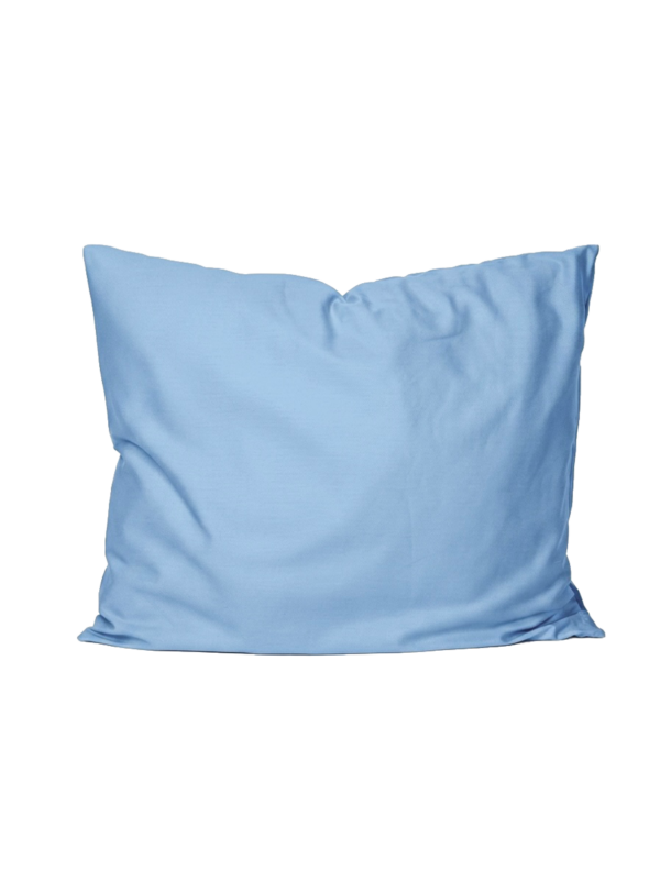 Puuvillasatiinist padjapüür Sky Blue