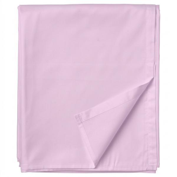 Puuvillasatiinist voodilina ilma kummita Lilac Mist