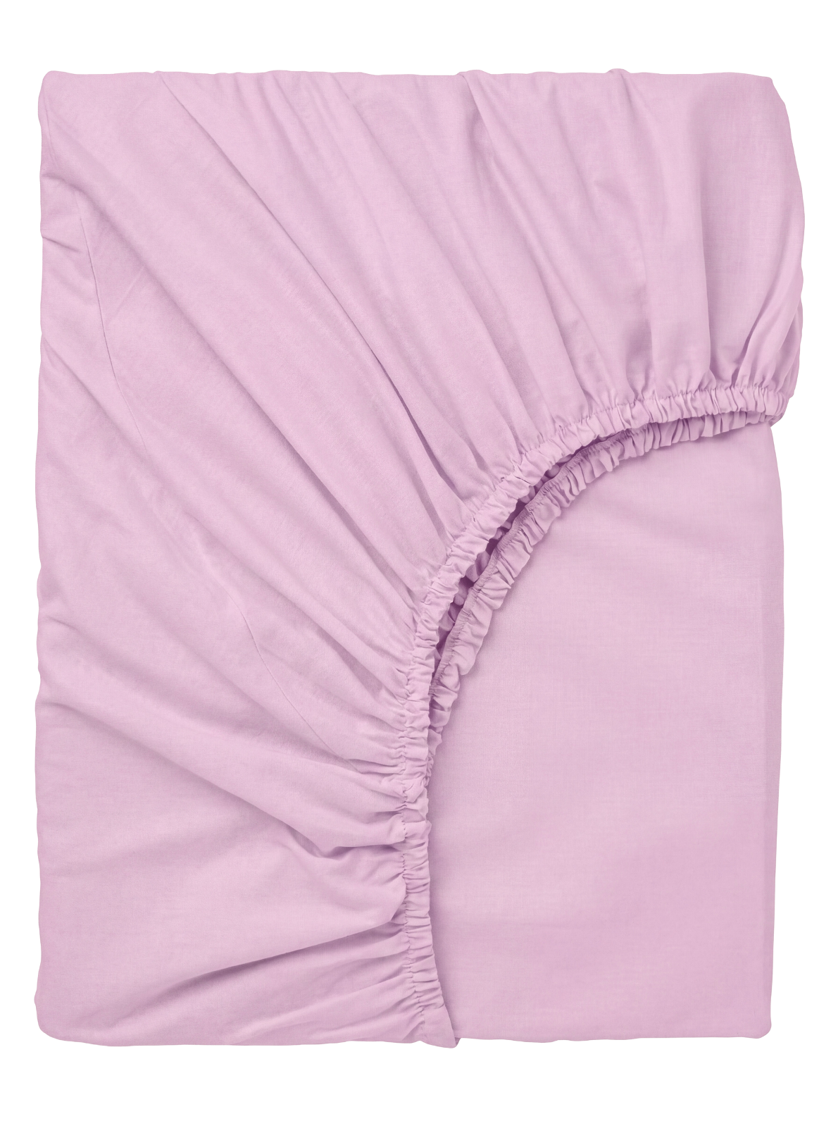 Laste puuvillane voodilina kummiga Soft Lavender