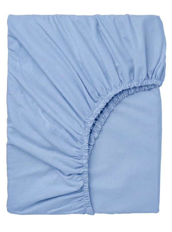 Laste puuvillane voodilina kummiga Sky Blue