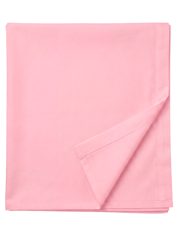 Laste puuvillane voodilina ilma kummita Candy Pink