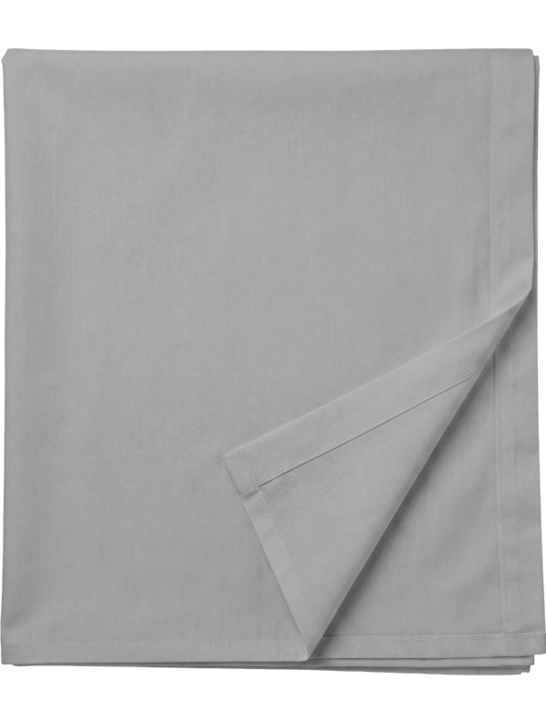 Laste puuvillane voodilina ilma kummita Grey