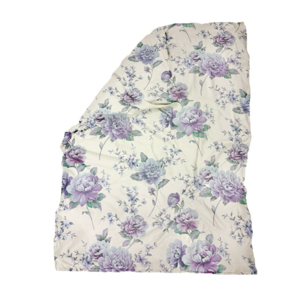 Mako-satiinist tekikott Soft Lilac Peonies