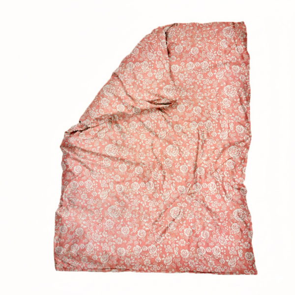 Puuvillasatiinist tekikott Vintage Rose
