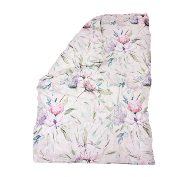 Puuvillasatiinist tekikott Watercolor Magnolia