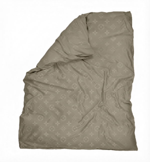 Puuvillasatiinist žakaar tekikott Louis Vuitton Dusty Cocoa