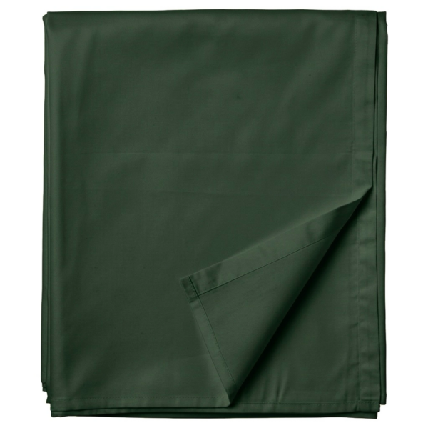 Mako-satiinist voodilina ilma kummita Dark Green