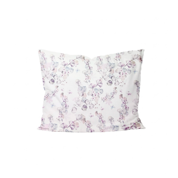 Puuvillasatiinist padjapüür Lilac Blossom