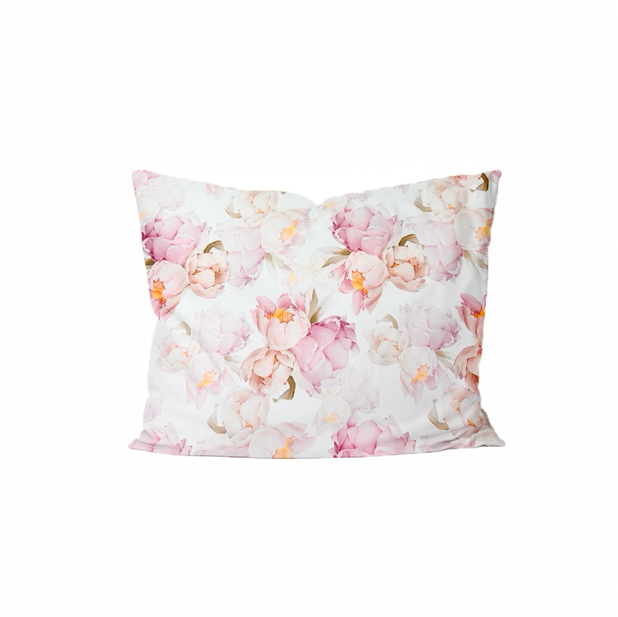 Puuvillasatiinist padjapüür Pink Peonies