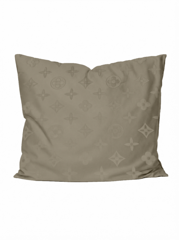 Puuvillasatiinist  žakaar padjapüür Louis Vuitton Dusty Cocoa