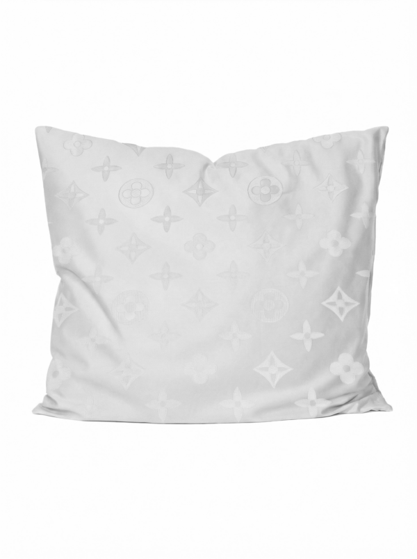 Puuvillasatiinist  žakaar padjapüür Louis Vuitton Silver Grey