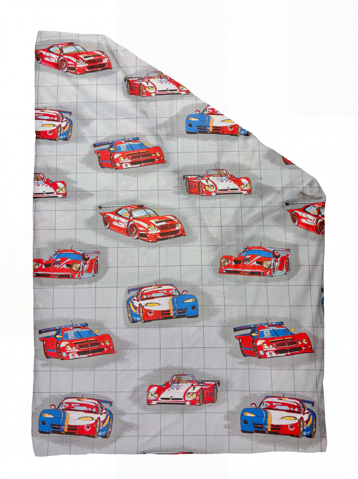 Laste puuvillane tekikott Red Racing Cars