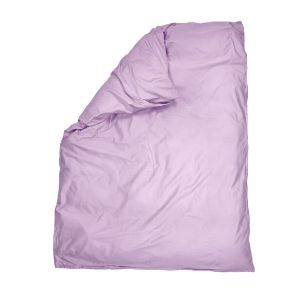 Puuvillasatiinist tekikott Soft Lilac
